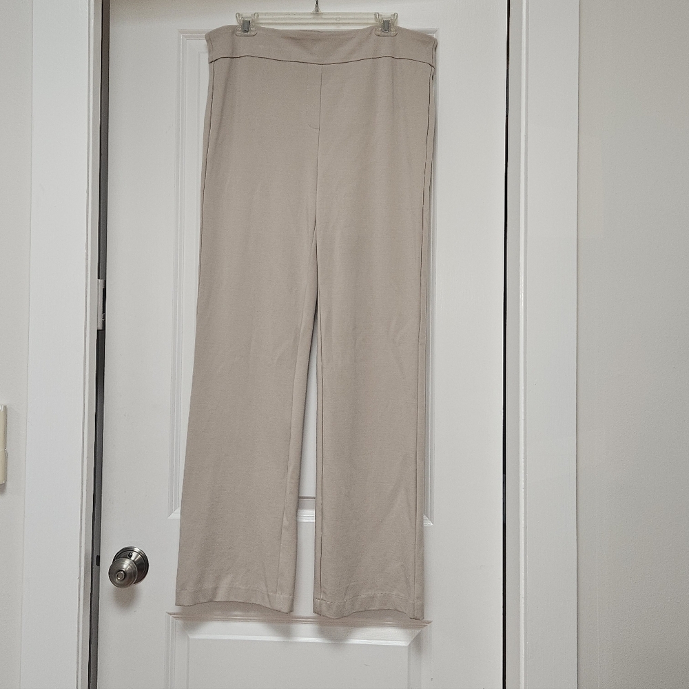 Jones New York Cream Wide Leg Pants